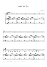 Deck the hall Vocal Solo & Collections sheet music cover